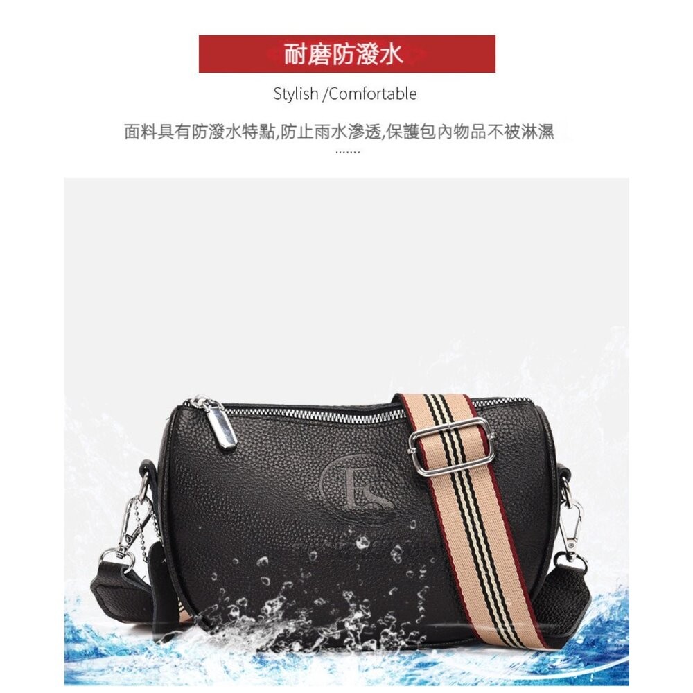 【實體店+發票】真皮時尚寬肩帶馬鞍包 頭層牛皮側背包 斜背包 女生包包 單肩包 交換禮物 送禮 送禮-細節圖10