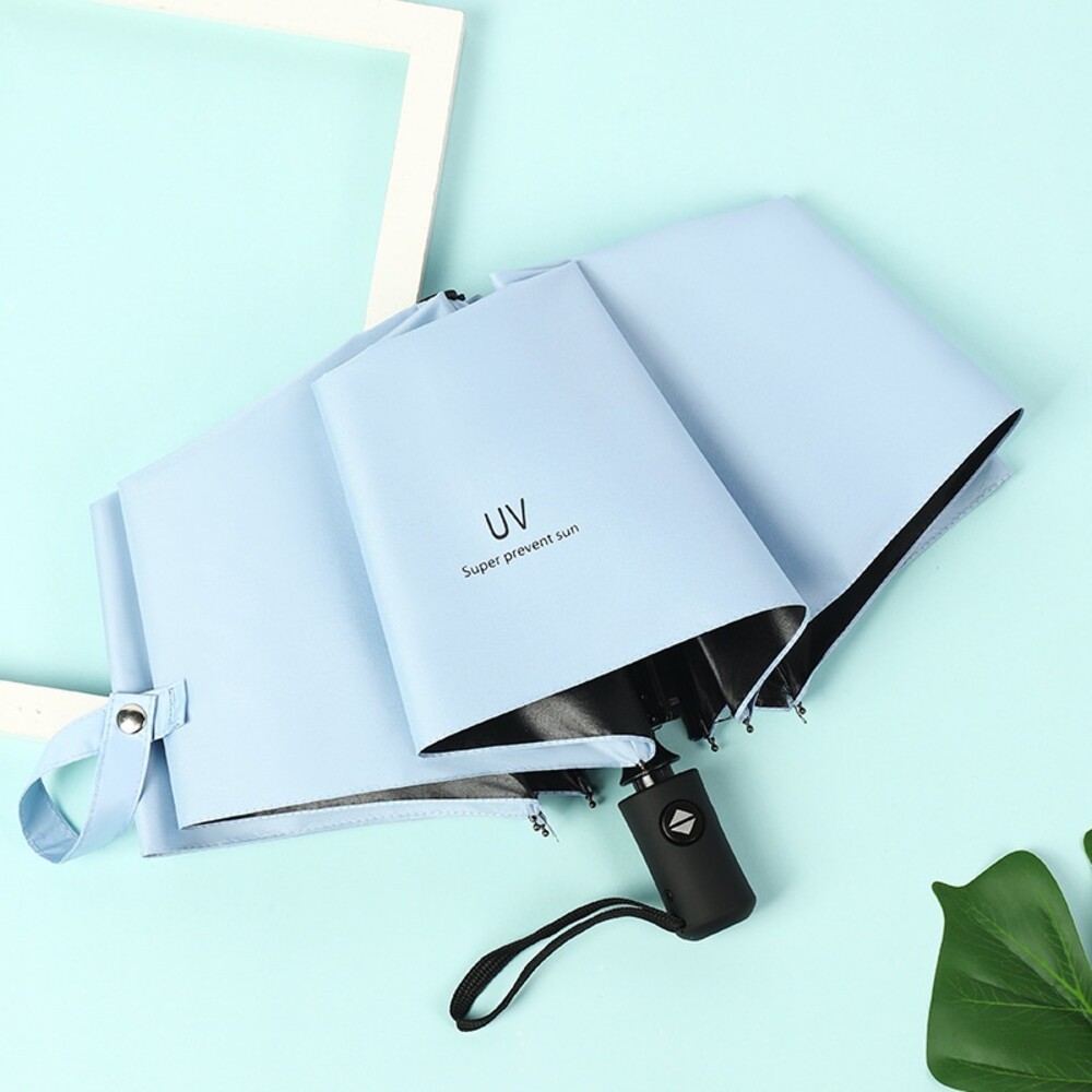 【實體店+發票】晴雨兩用UV自動傘 防曬遮陽傘 抗UV雨傘 黑膠遮陽傘 美觀耐用 送禮-規格圖11