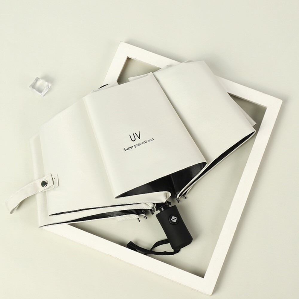 【實體店+發票】晴雨兩用UV自動傘 防曬遮陽傘 抗UV雨傘 黑膠遮陽傘 美觀耐用 送禮-規格圖11