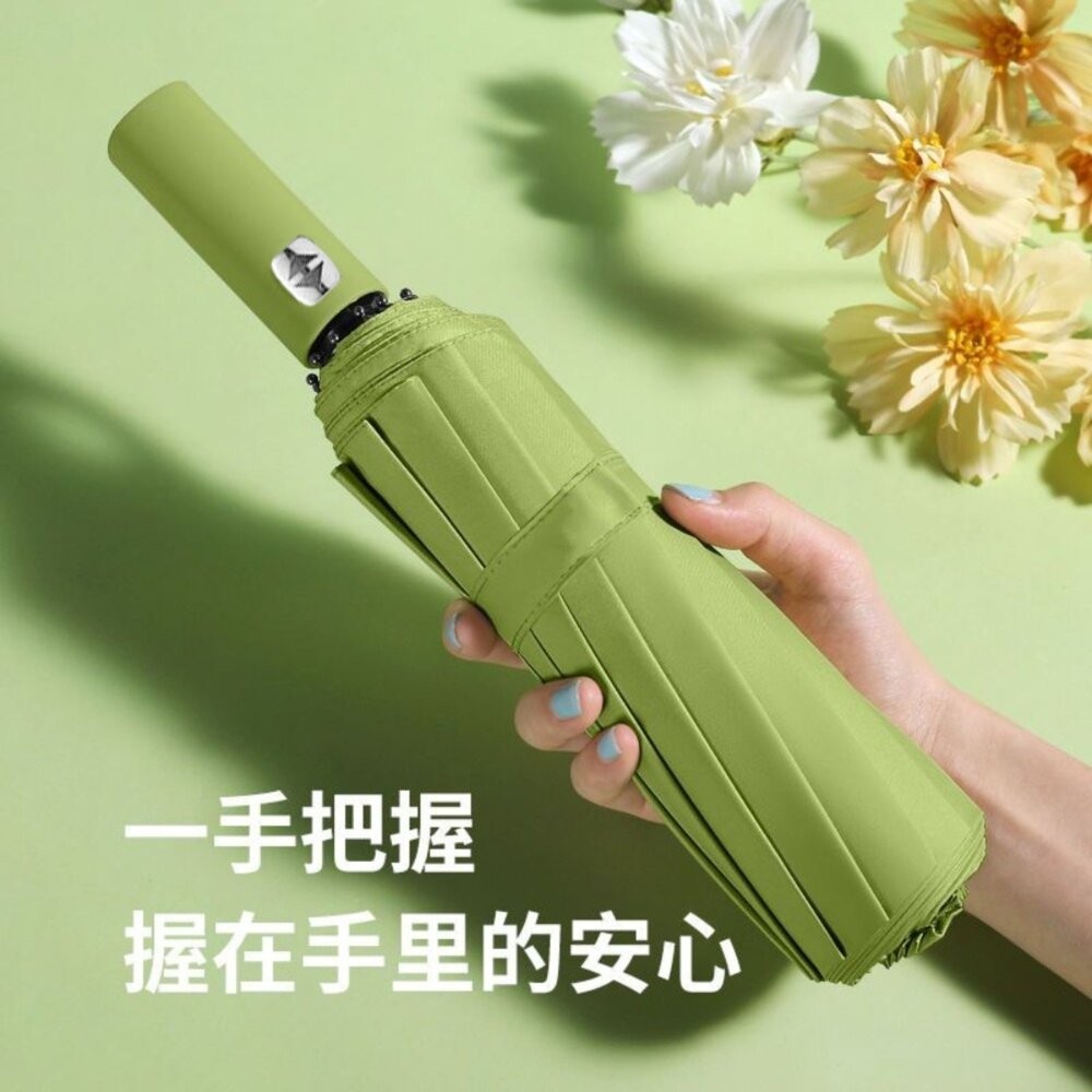 【實體店+發票】德國款十二骨自動傘 雙龍骨全自動晴雨傘 遮陽傘 超大傘面106cm 晴雨兩用傘 自動傘 一鍵開合 送禮-細節圖11