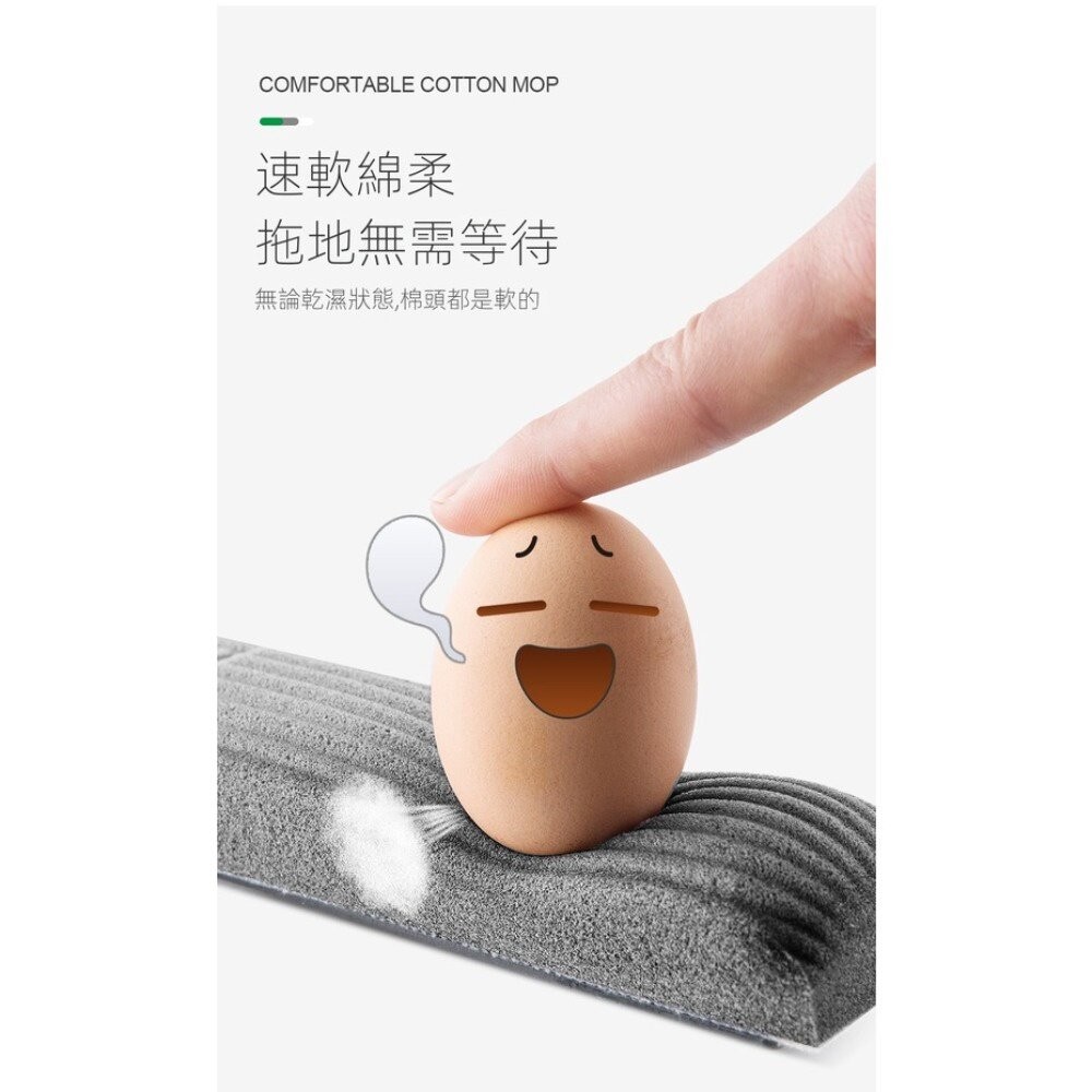 【台北士林*店面】免手洗懶人海綿拖把 吸水拖把 膠棉拖把 拖把組 旋轉拖把 更換棉頭 拖地神器 送禮-細節圖4