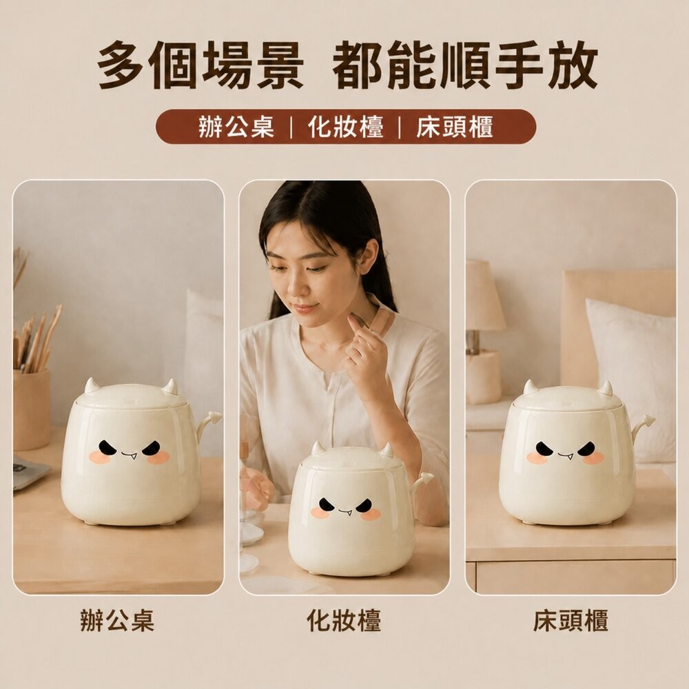 【台北士林*店面】桌面按壓垃圾桶 垃圾袋不外露 桌上型小巧垃圾桶 家用帶蓋收納桶 方形整理收納盒 送禮-細節圖8