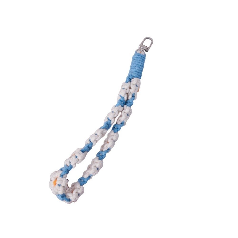 花花手繩-6號白花藍