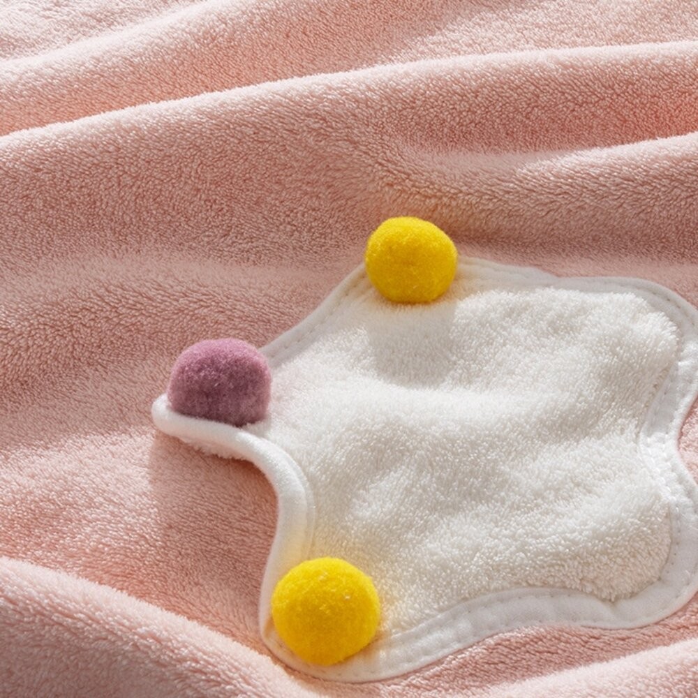 【實體店+發票】星星兒童斗篷浴巾 珊瑚絨浴巾 披風浴巾 卡通浴巾 寶寶毛巾 游泳浴巾 洗澡浴巾 送禮-細節圖11