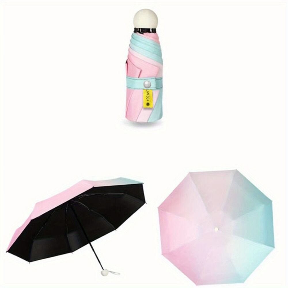 【實體店+發票】韓劇同款漸層UV晴雨傘 漸層傘 海岸村恰恰恰 UV防曬傘 遮陽傘 折疊傘 晴雨兩用傘 送禮-細節圖10