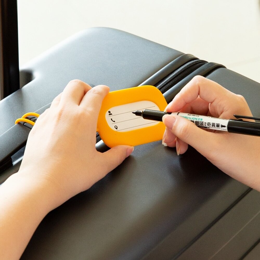 【實體店+發票】矽膠行李箱吊牌 登機牌 攜帶式托運掛牌 旅行箱防丟掛牌 識別掛牌 旅行用品 禮物 送禮-細節圖2