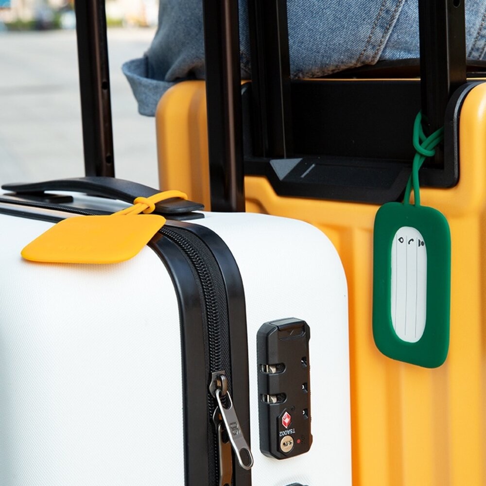 【實體店+發票】矽膠行李箱吊牌 登機牌 攜帶式托運掛牌 旅行箱防丟掛牌 識別掛牌 旅行用品 禮物 送禮-細節圖3