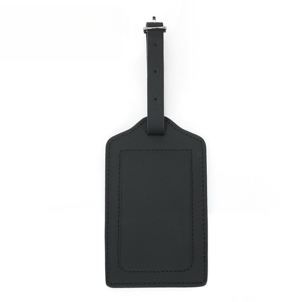 【實體店+發票】精緻真皮行李箱吊牌 牛皮行李吊牌 翻蓋防窺 行李箱托運防丟牌 頭層牛皮 真皮卡套 送禮-規格圖11