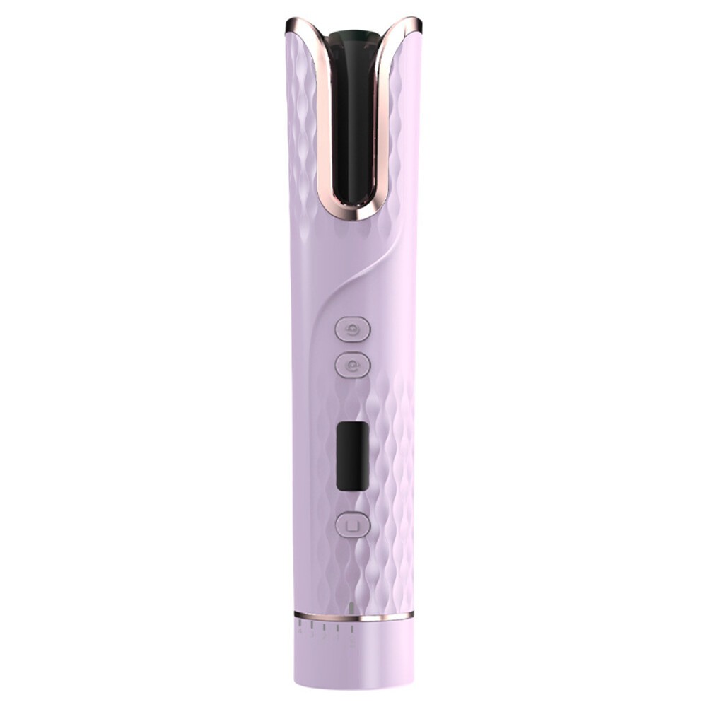 【實體店+發票】無線電動旋轉捲髮器 捲髮棒 無線USB充電 液晶智能 電動美髮器 送禮-規格圖11