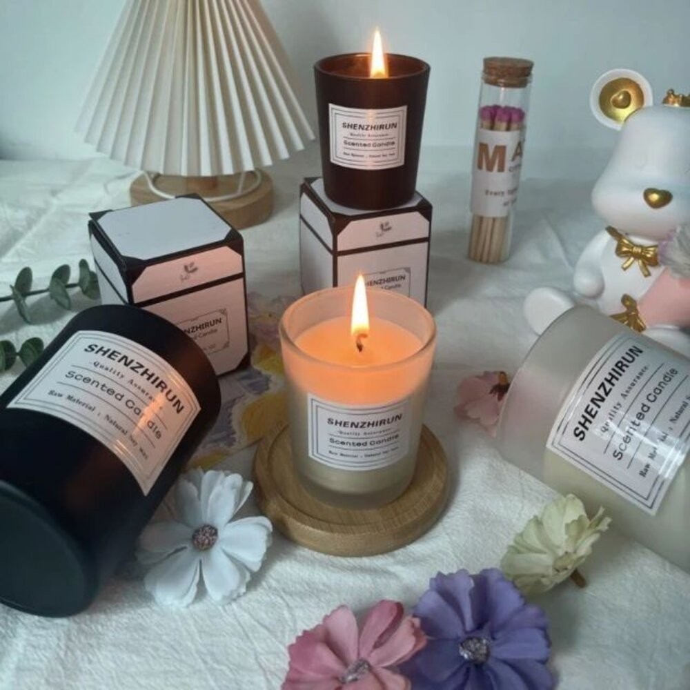 【實體店+發票】香薰蠟燭杯 蠟燭香氛 浪漫禮物  生日禮物 持續燃燒12小時 45小時 送禮-細節圖2