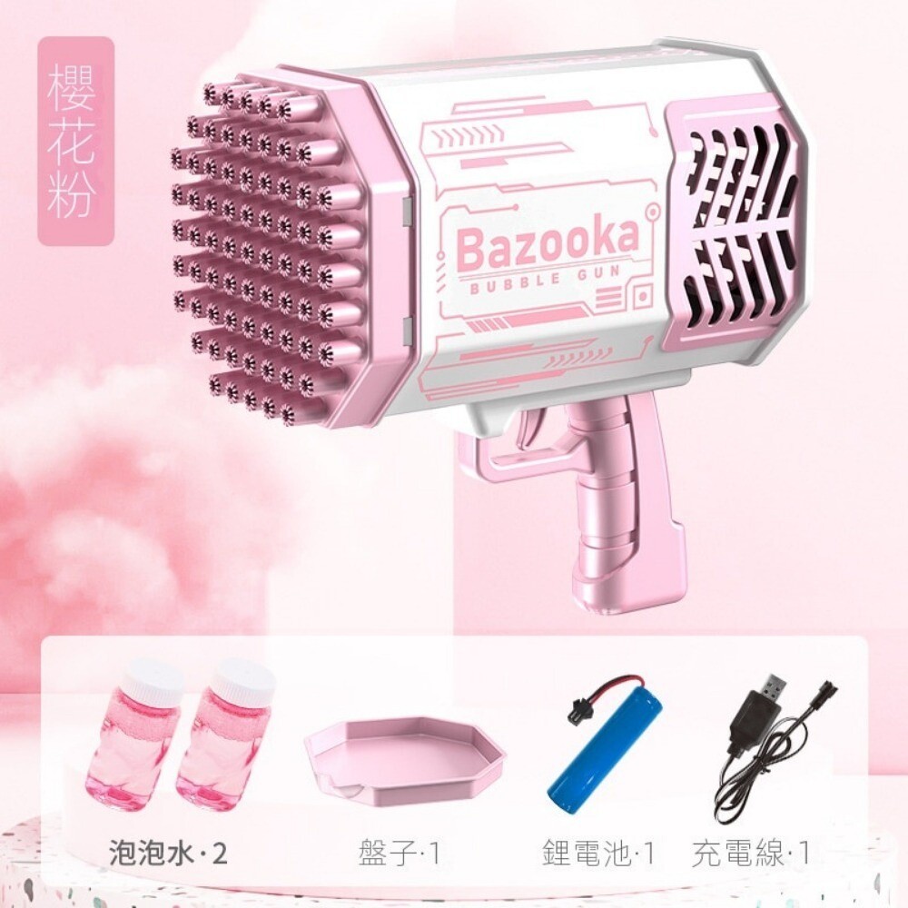 【實體店+發票】爆紅手持自動泡泡機 電動泡泡機 兒童玩具 32孔 69孔 2022 送禮-規格圖10
