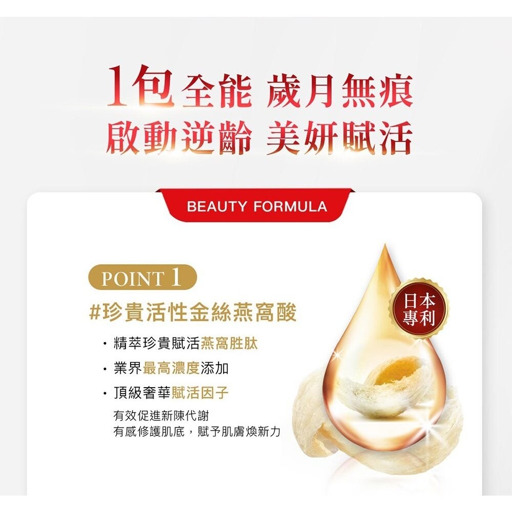 【實體店+發票】Aicom艾力康》科技燕窩美妍賦活飲  林志玲代言 2024第三代成份 30ml*10包增量版 送禮-細節圖7