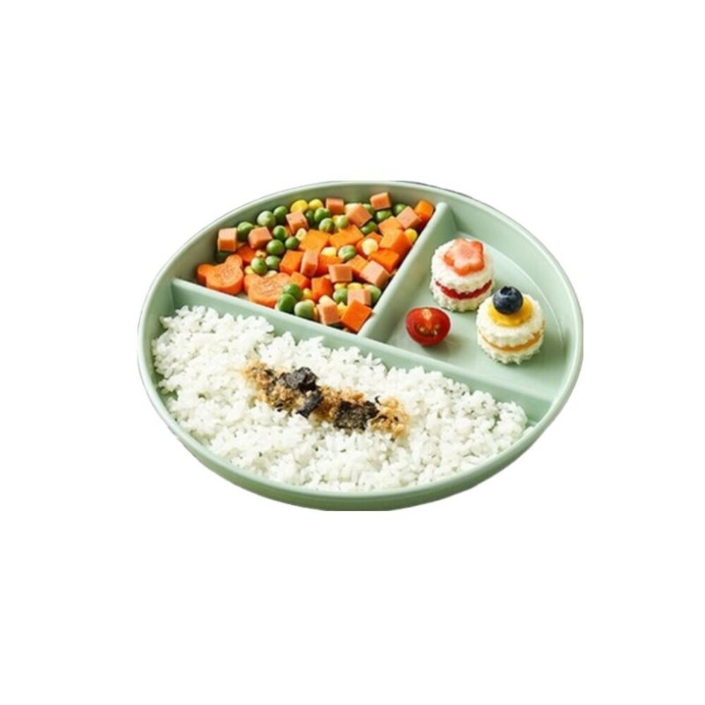 【實體店+發票】211分格餐盤 微低碳 平衡餐盤 健康餐盤 減脂餐盤 早餐盤 餐具 三格餐盤 盤子 送禮-細節圖2