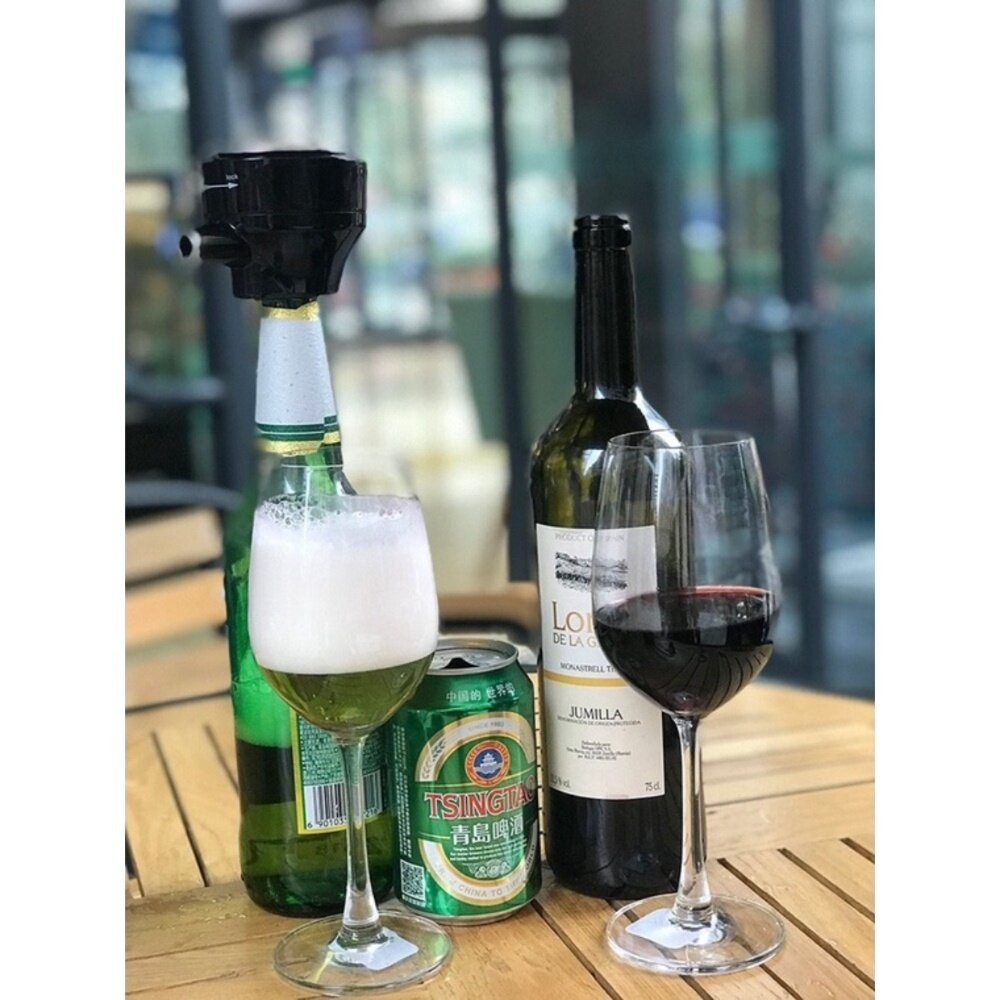 【實體店+發票】啤酒起泡器 紅酒醒酒器 神泡打泡器 快速醒酒 超音波起泡器 年節聚會 露營必備 送禮-細節圖10