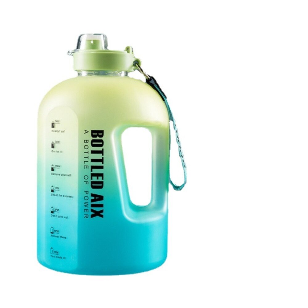 【實體店+發票】戶外超大容量水壺 便攜 漸變色 水杯 運動 健身 水壺 送禮-細節圖9