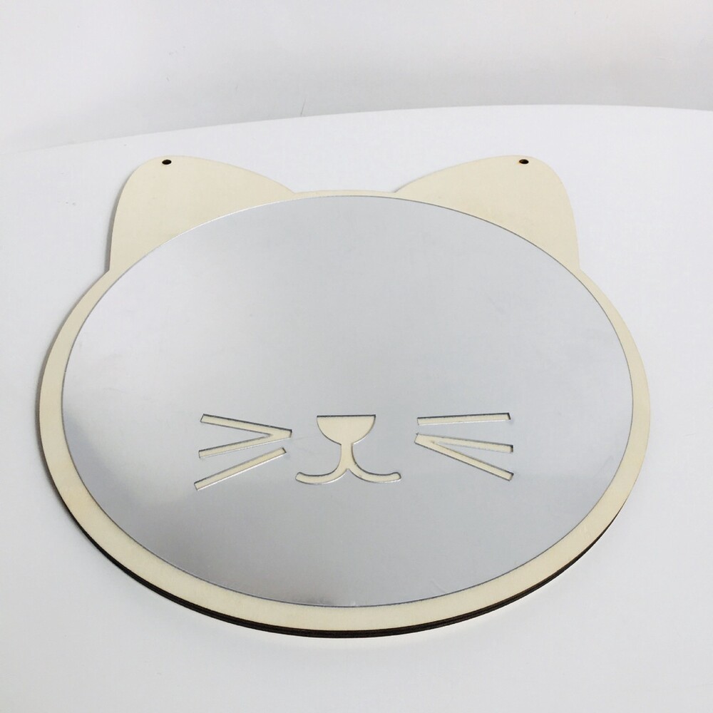 【實體店+發票】兒童壓克力鏡 北歐風鏡子 家居裝飾 兔子鏡 造型鏡子 雲朵鏡子 木質鏡子 送禮-規格圖10