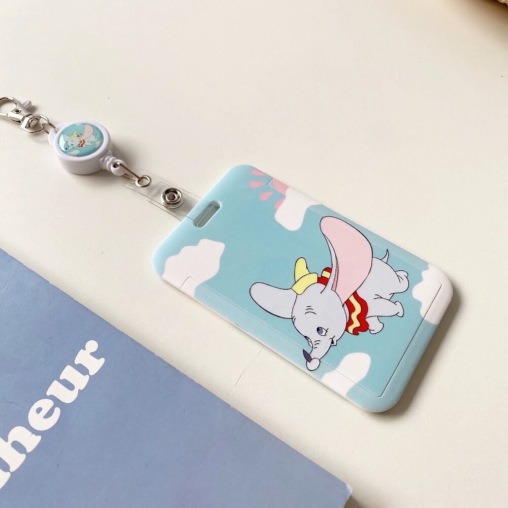 【實體店+發票】怪獸電力公司證件卡套 小飛象 伸縮易拉扣 學生證 門禁卡 悠遊卡 卡套 員工證 送禮-細節圖9