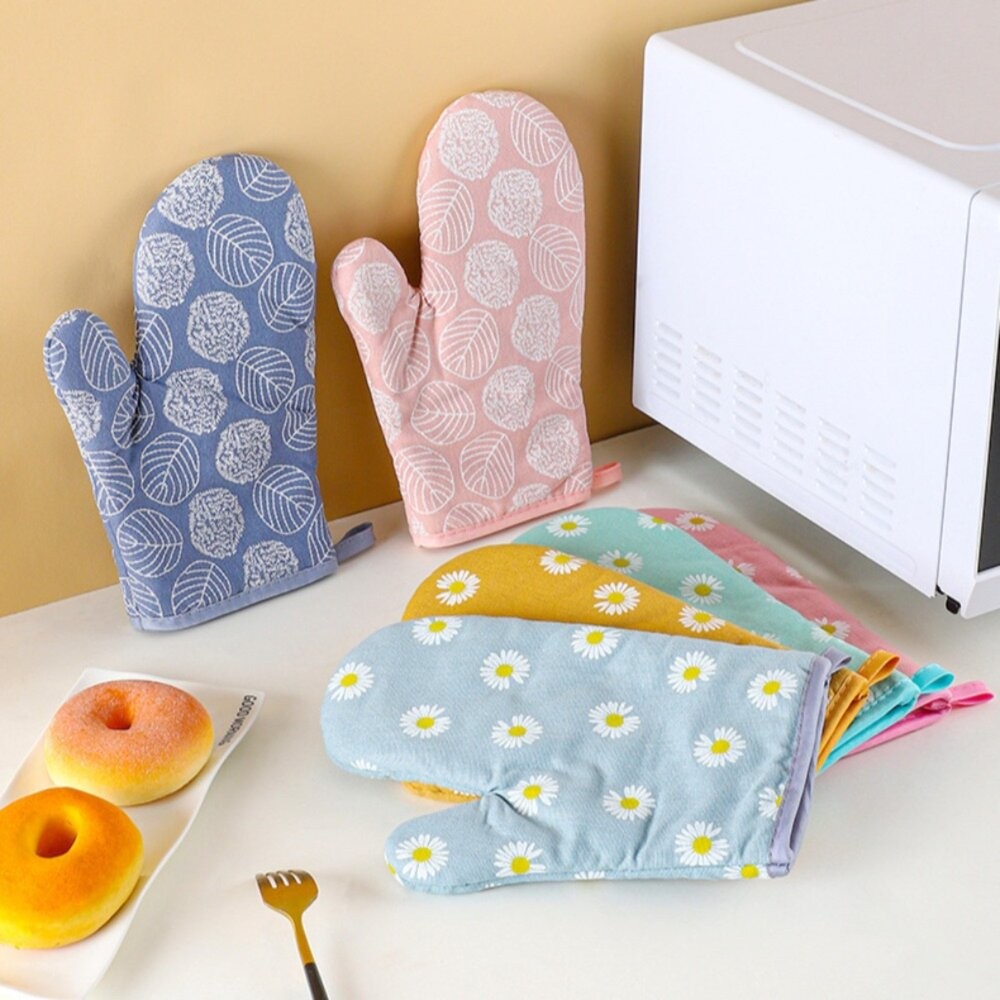 【實體店+發票】加厚隔熱手套 廚房用品 微波烤箱防燙手套 烘焙手套 氣炸鍋周邊 送禮-細節圖3