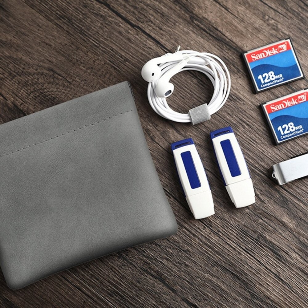 【實體店+發票】手機配件收納包 耳機收納包 耳機包 USB收納袋 充電線收納袋 耳機收納袋 送禮-細節圖6