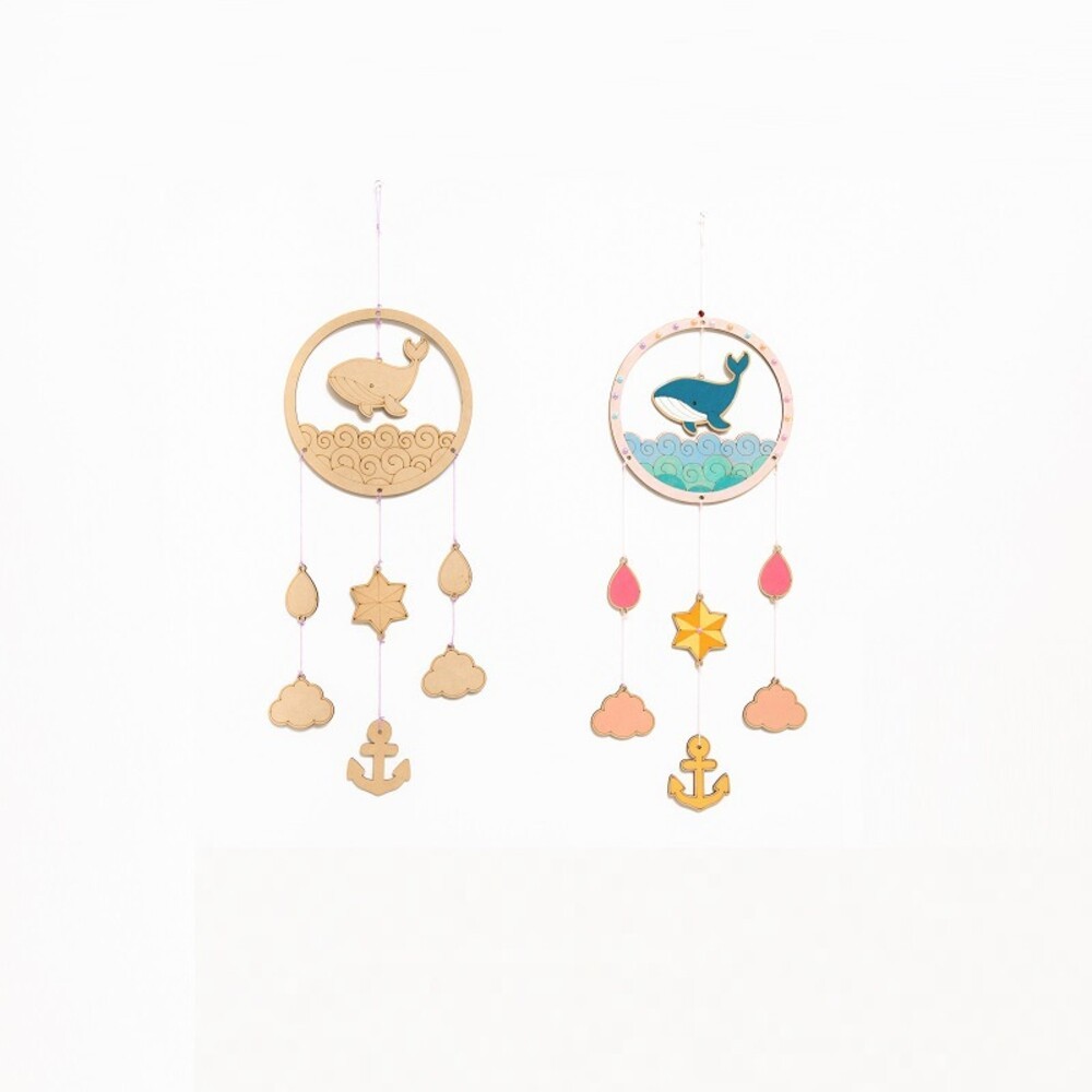 【實體店+發票】捕夢網DIY材料包 手工diy 捕夢網材料組 幼兒玩具 塗鴉風鈴掛飾 捕夢網 禮物 送禮-規格圖7