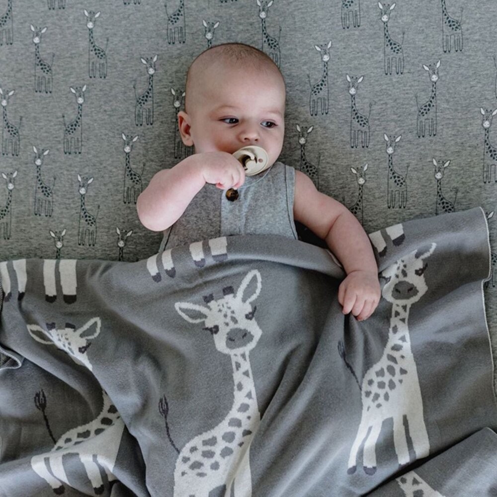 【實體店+發票】簡約蓋毯 純棉蓋毯 針織毯 午睡毯 嬰兒蓋毯 外出兒童蓋被 寶寶蓋被 送禮-細節圖6