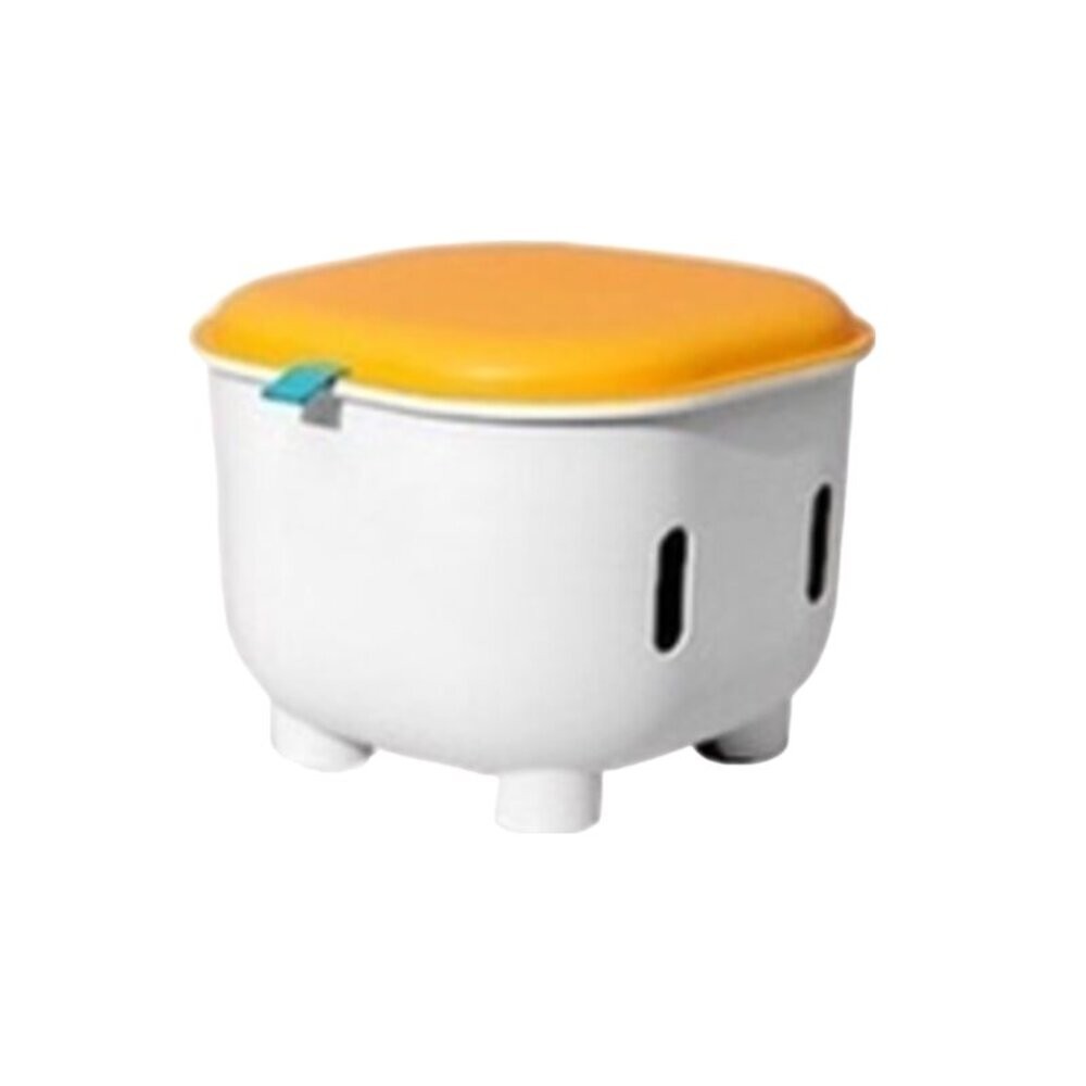 【實體店+發票】兒童儲物收納凳 收納凳 雙拼色多功能收納凳 寶寶玩具收納凳 送禮-細節圖2