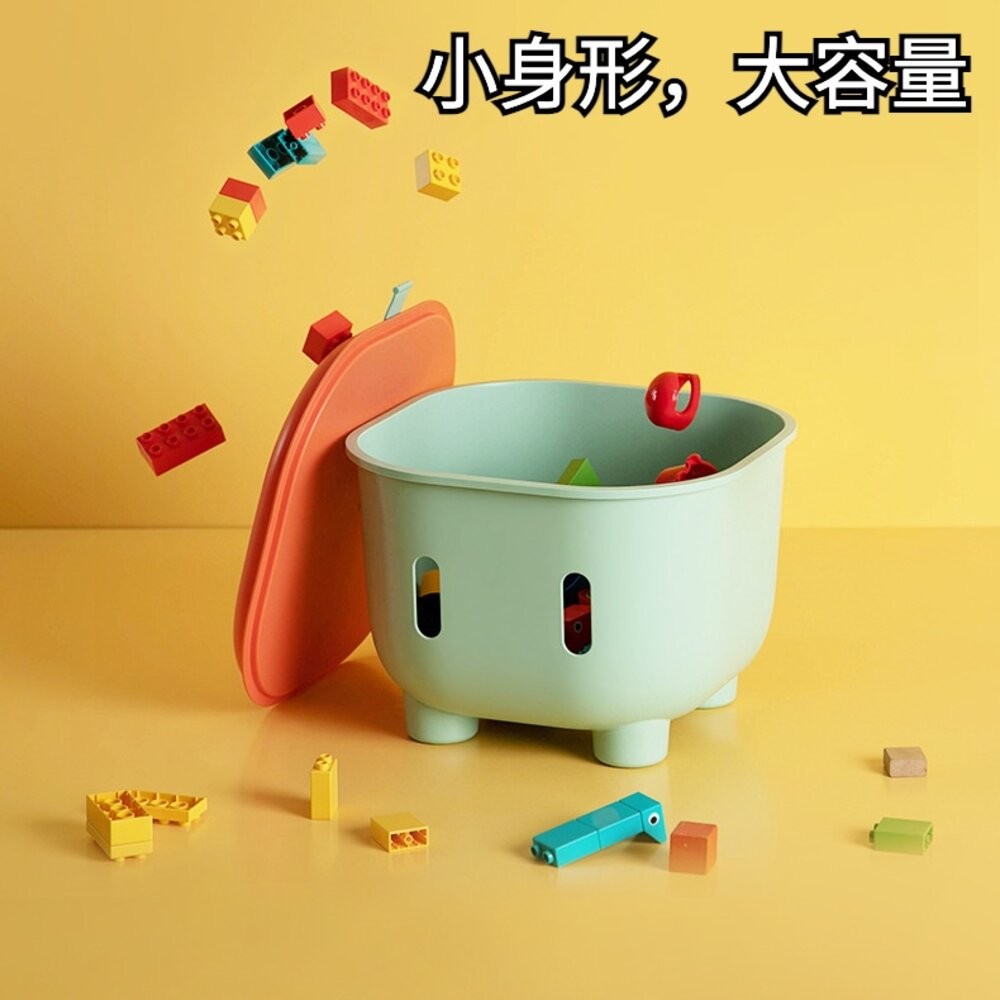【台北士林*店面】兒童儲物收納凳 收納凳 雙拼色多功能收納凳 寶寶玩具收納凳 送禮-細節圖4