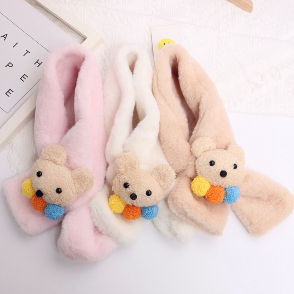 【實體店+發票】兒童3D造型保暖圍巾 秋冬加厚保暖圍巾 嬰幼兒圍巾 圍巾 圍脖 出清 送禮-細節圖6