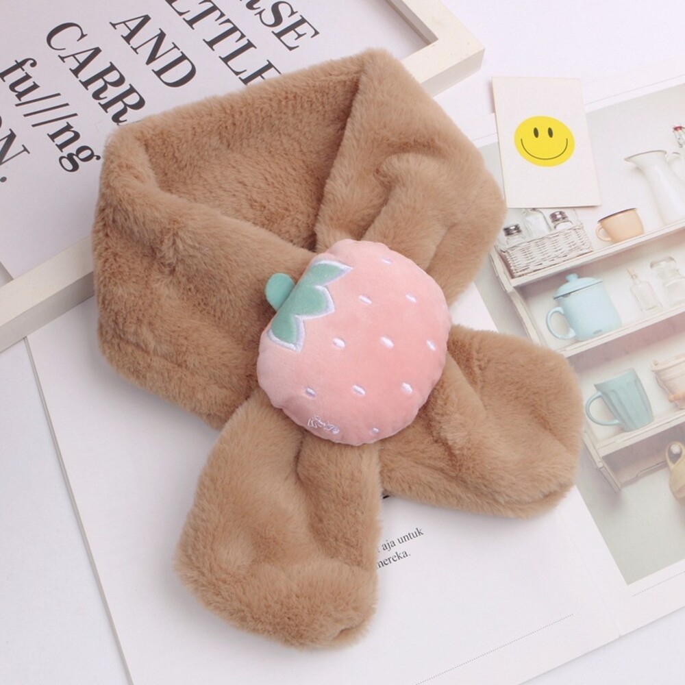 【實體店+發票】兒童3D造型保暖圍巾 秋冬加厚保暖圍巾 嬰幼兒圍巾 圍巾 圍脖 出清 送禮-規格圖7