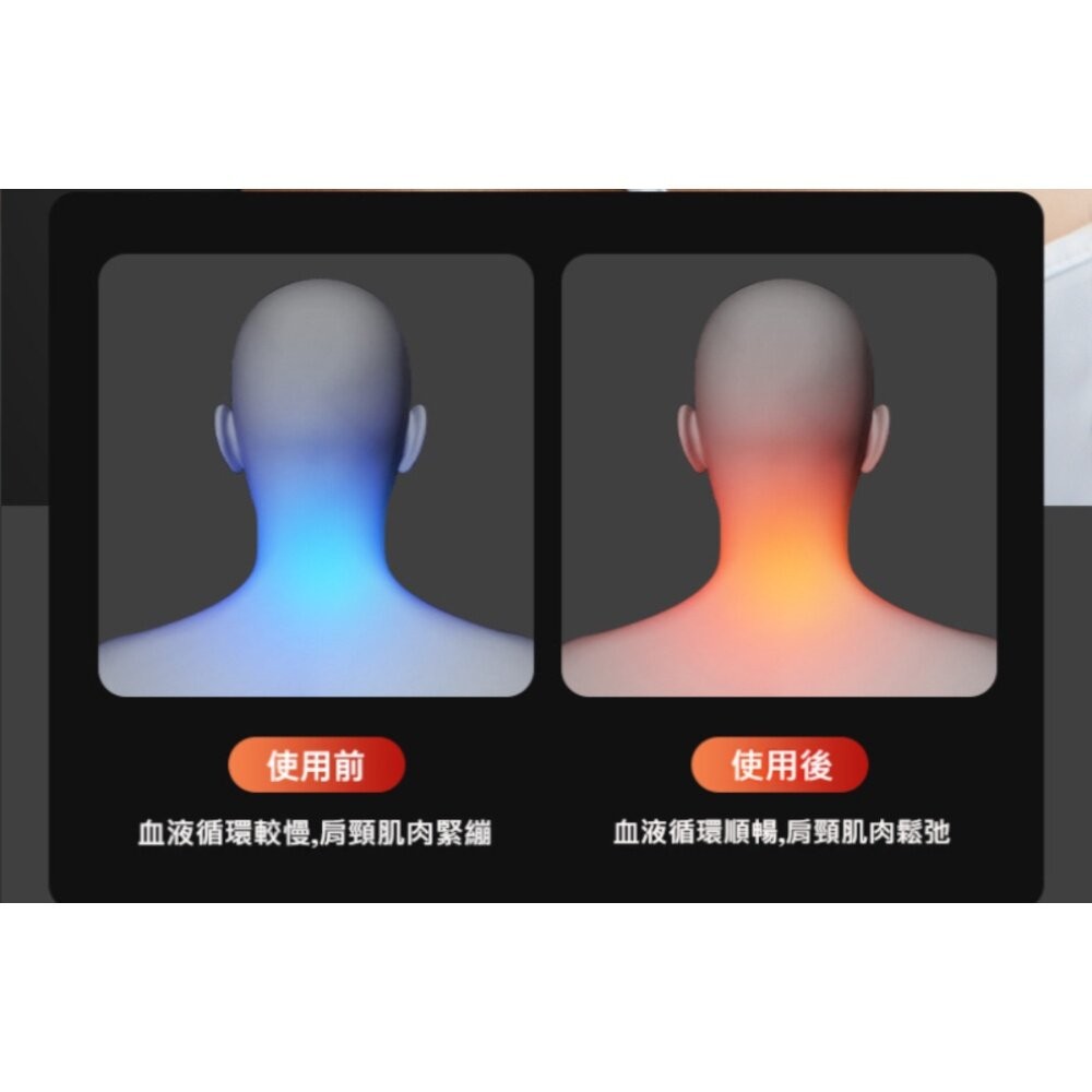 【實體店+發票】USB頸椎熱敷枕 頸椎枕 頸部伸展 護頸枕頭 頸椎舒緩 頸椎拉伸枕 送禮-細節圖9