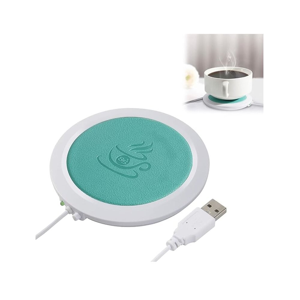 【實體店+發票】超薄USB保溫杯墊 保溫墊 保暖杯墊 加熱杯墊 超薄恆溫杯墊 禮物 USB充電杯墊 送禮-細節圖2