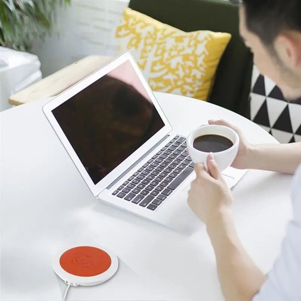 【實體店+發票】超薄USB保溫杯墊 保溫墊 保暖杯墊 加熱杯墊 超薄恆溫杯墊 禮物 USB充電杯墊 送禮-細節圖7