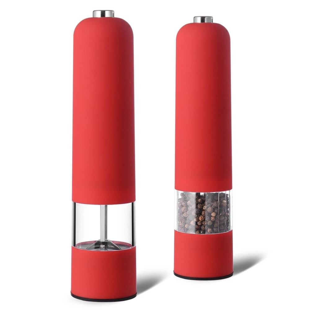 【台北士林*店面】電動黑胡椒研磨器 玫瑰鹽研磨罐花椒磨碎機 香料研磨機 送禮-細節圖10