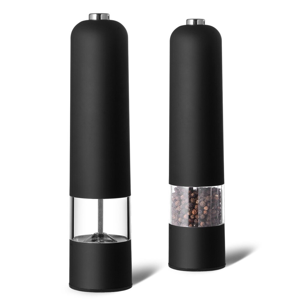 【台北士林*店面】電動黑胡椒研磨器 玫瑰鹽研磨罐花椒磨碎機 香料研磨機 送禮-規格圖11
