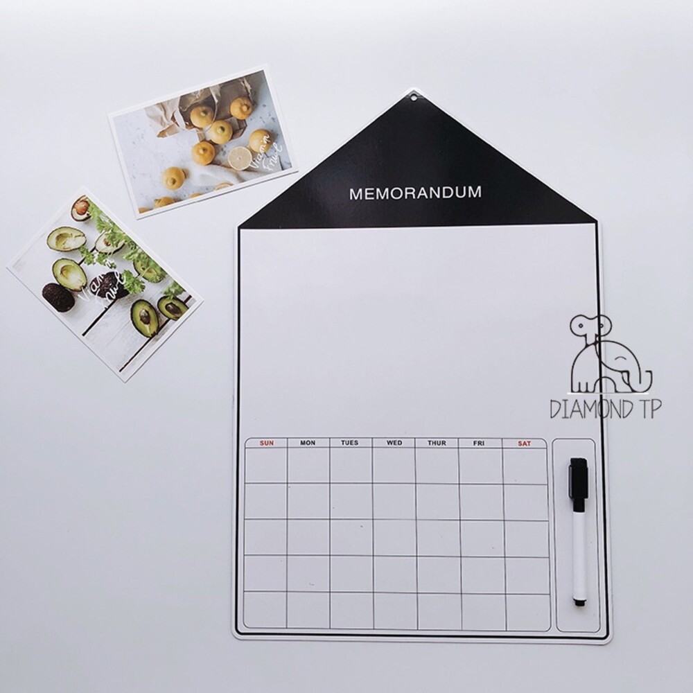 【實體門市】房子造型磁吸留言板 冰箱留言板 菜單板 牆貼留言板 家居裝飾 磁吸留言板 餐廳留言板-規格圖9