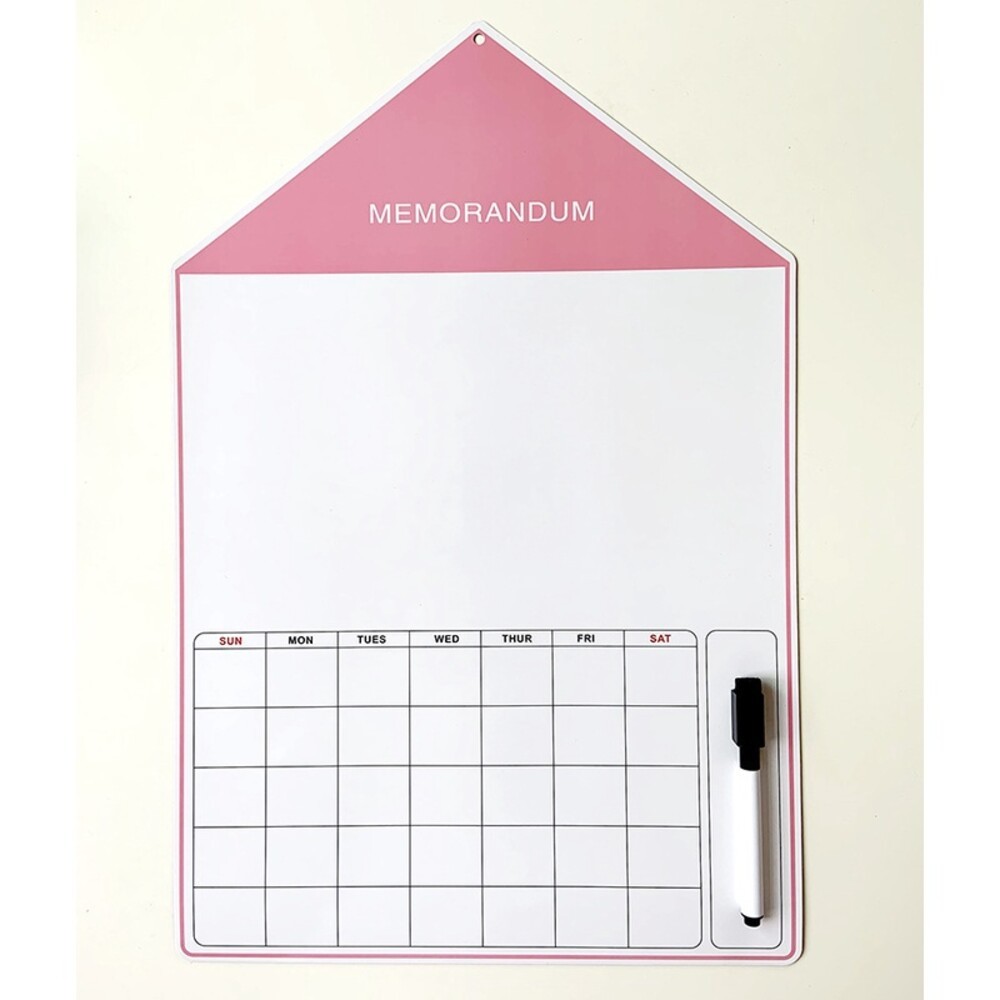 【實體門市】房子造型磁吸留言板 冰箱留言板 菜單板 牆貼留言板 家居裝飾 磁吸留言板 餐廳留言板-規格圖9