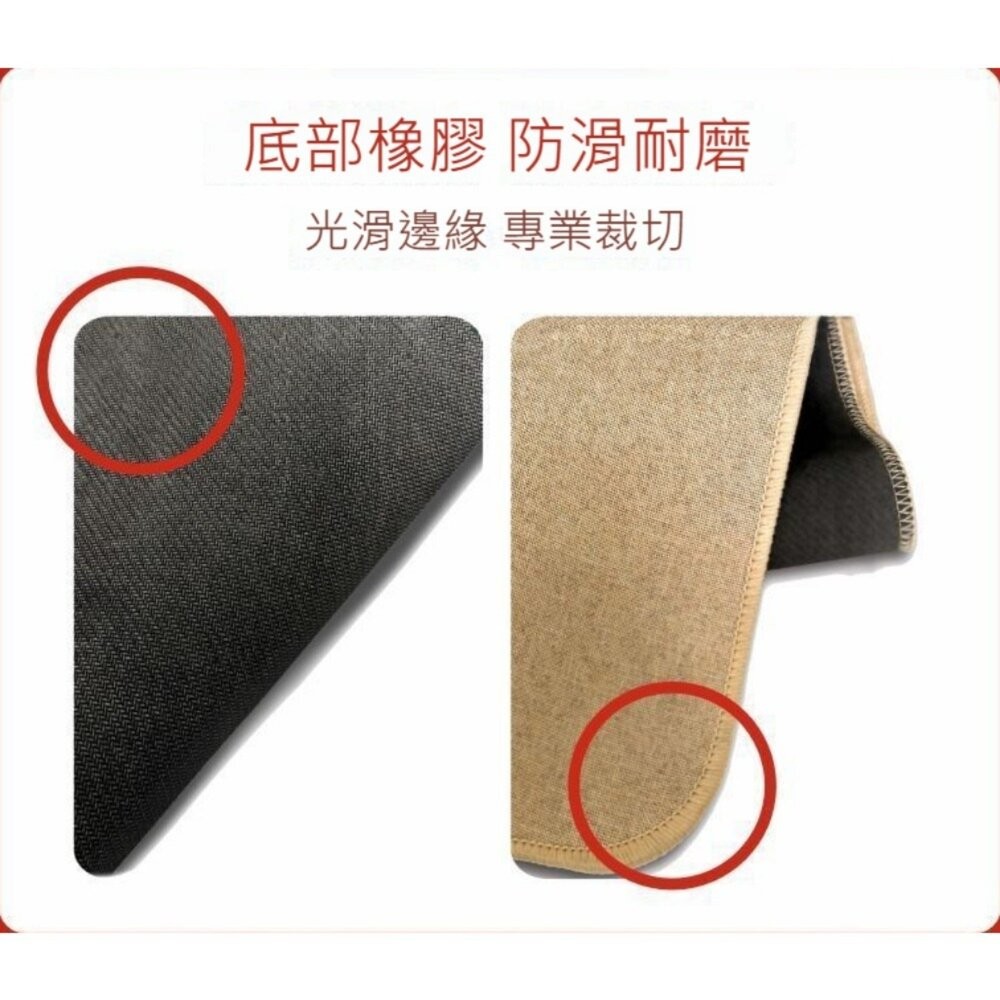 【台北士林*店面】亞麻橡膠廚房吸水地墊 北歐風格 吸水脚踏墊 防滑地墊 廚房墊防油地毯 居家好物 時尚家飾 禮物 送禮-細節圖3