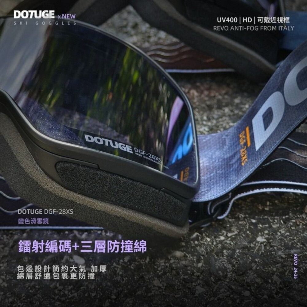 【實體店+發票】全天候智能變色滑雪鏡 防起霧護目鏡 防雪盲 保護眼睛 雙層防霧 大柱面 機車護目鏡 送禮-細節圖4