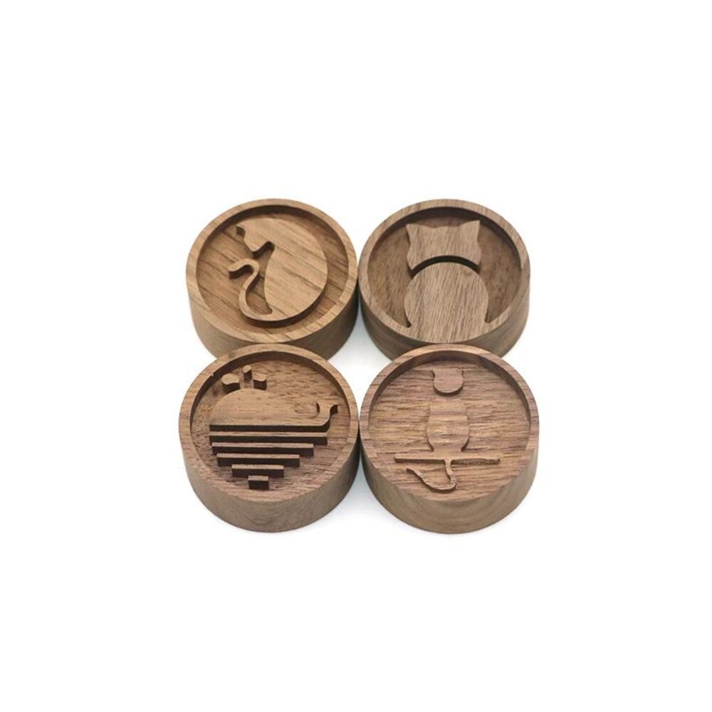 【實體店+發票】造型精油擴香木 黑胡桃木 家用木質擺件 隨身擴香器 貓咪造型 送禮-細節圖9