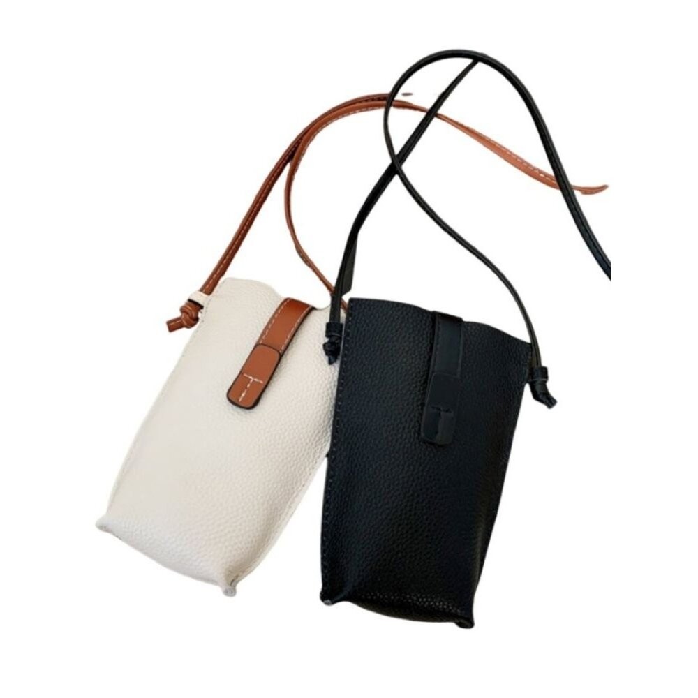 【實體店+發票】荔枝紋真皮氣質小方包 斜背包 頭層牛皮 手機包 側背包 女用單肩包 時尚優雅 送禮 送禮-細節圖8