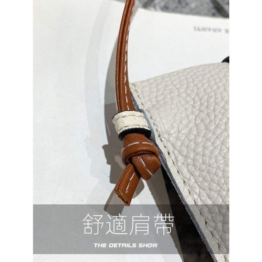 【台北士林*店面】荔枝紋真皮氣質小方包 斜背包 頭層牛皮 手機包 側背包 女用單肩包 時尚優雅 送禮 送禮-細節圖7