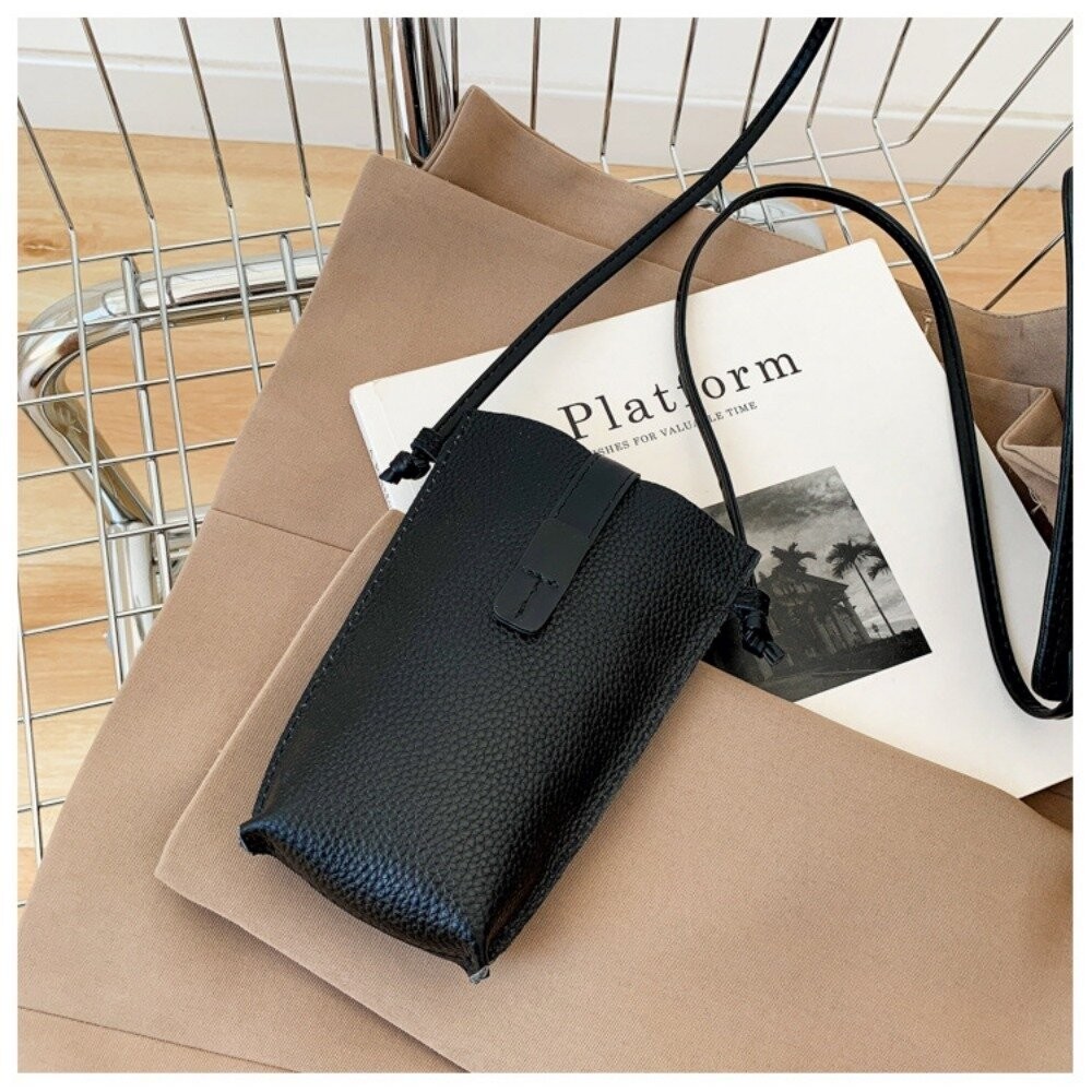 【實體店+發票】荔枝紋真皮氣質小方包 斜背包 頭層牛皮 手機包 側背包 女用單肩包 時尚優雅 送禮 送禮-規格圖11