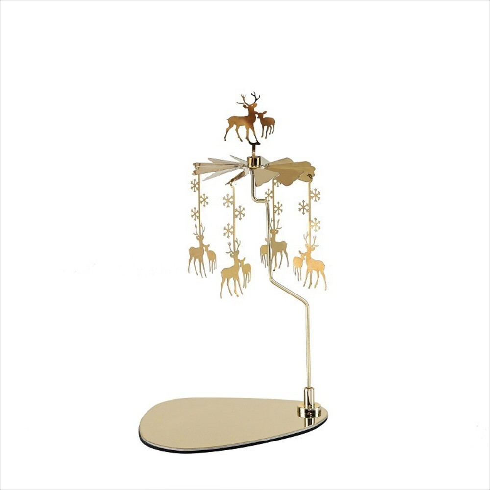 【實體店+發票】熱動力旋轉燭台 香薰蠟燭燭台 居家造景 辦公室擺設 氣氛擺飾 生日禮物 送禮 送禮-規格圖11