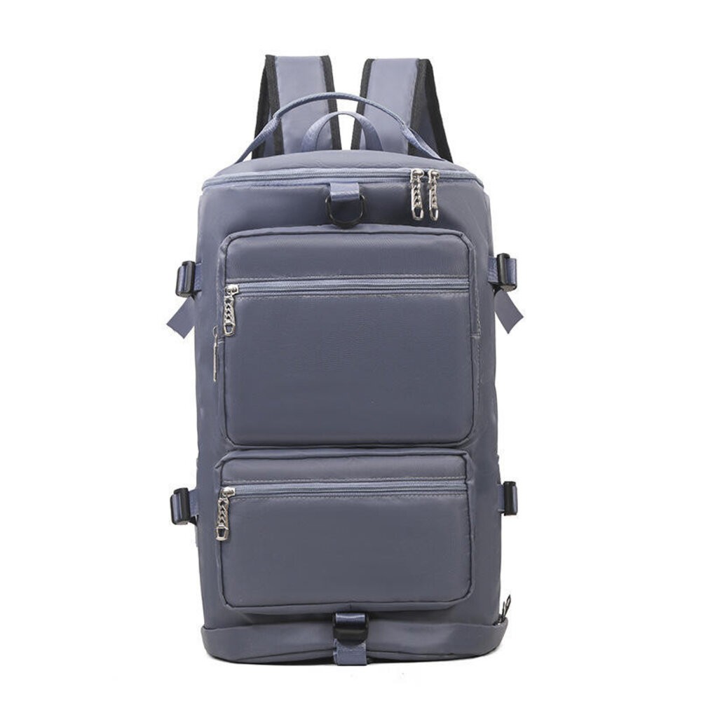 【實體門市】乾濕分離健身旅行包 後背包 旅行袋 大容量行李袋 登機包 瑜珈包 斜背後背手提包-規格圖11