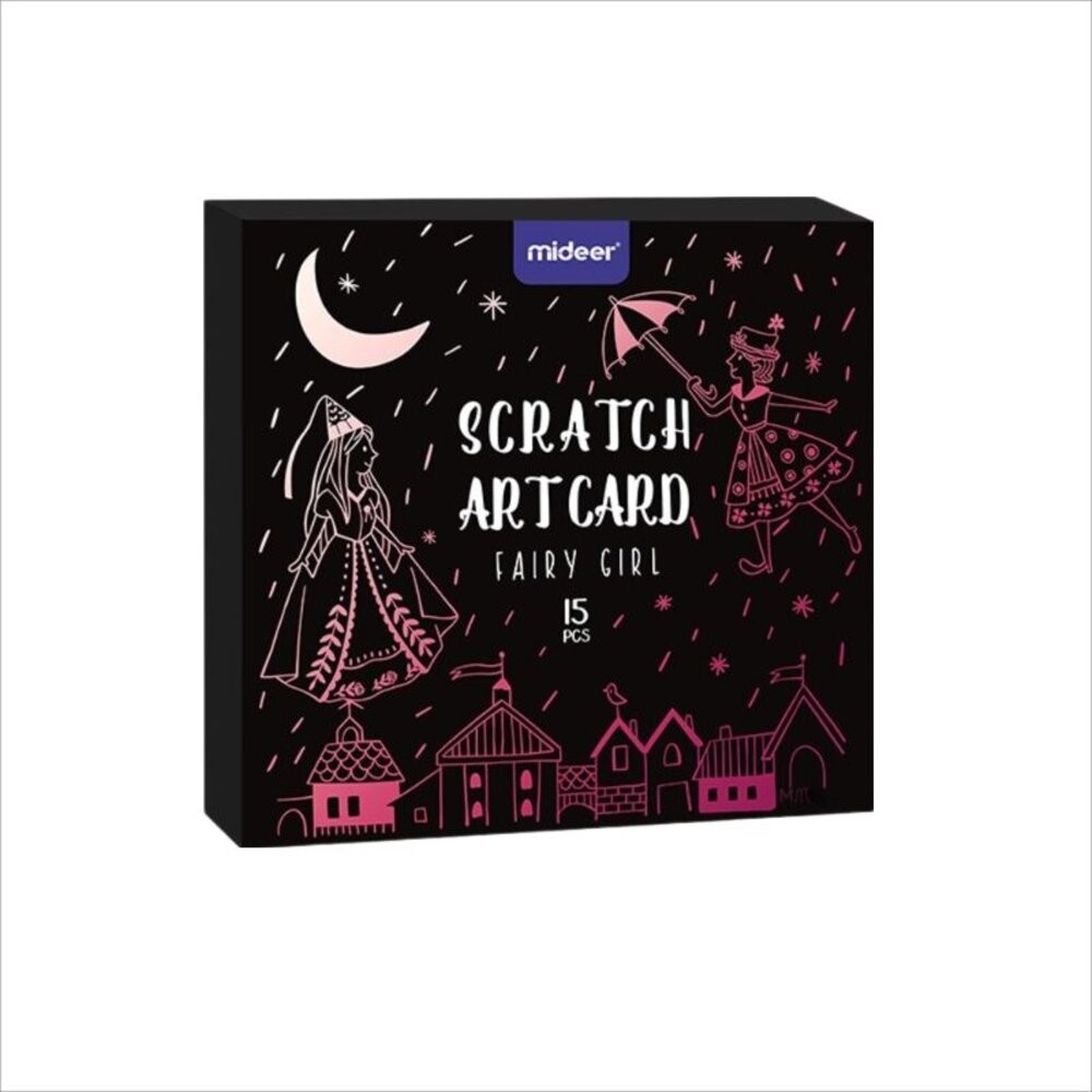 【實體店+發票】炫彩刮畫卡片 藝術刮畫卡片 DIY創意刮畫 創意卡片 兒童繪畫學習 送禮-細節圖2