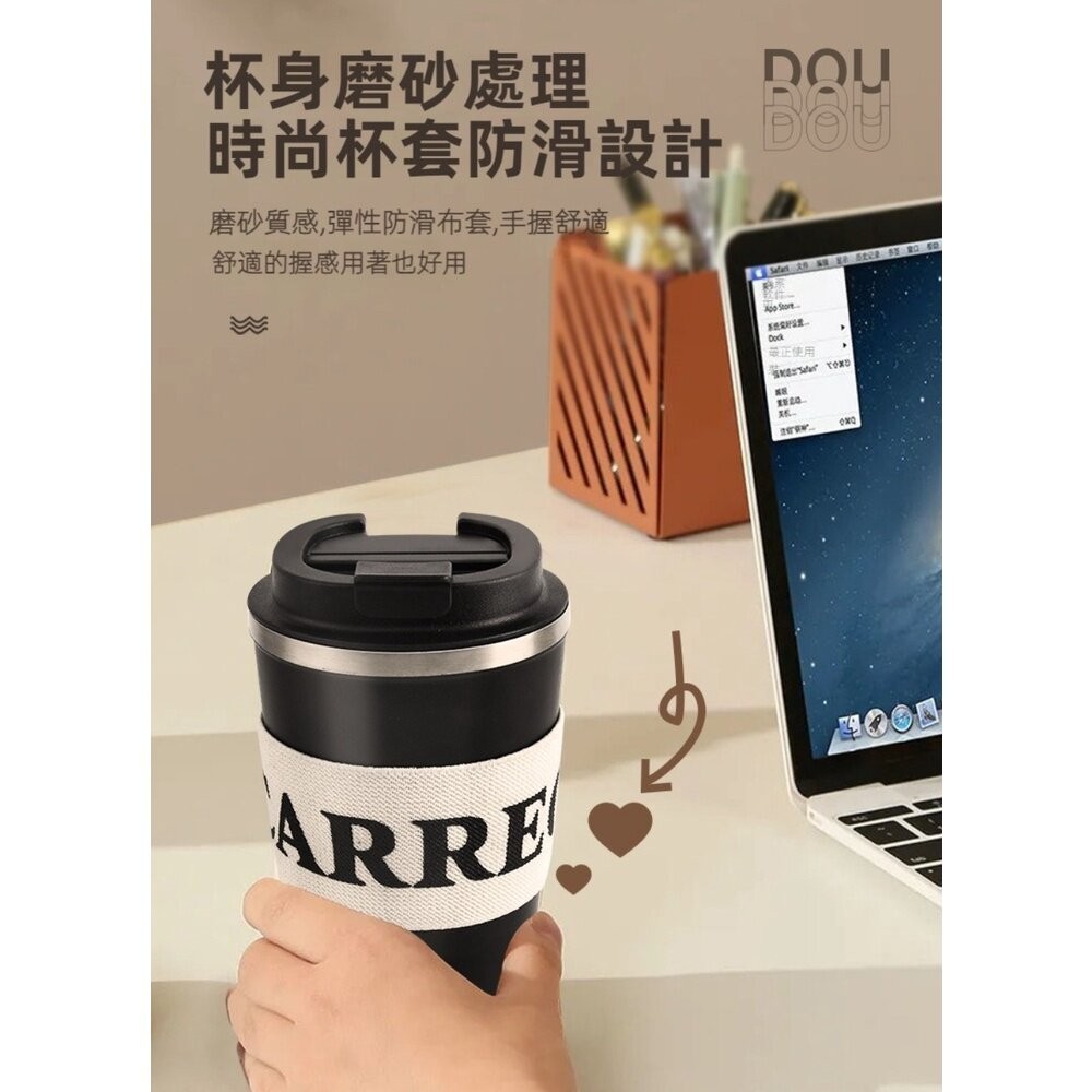 【實體店+發票】陶瓷內膽輕奢保溫杯 高顏值咖啡隨行杯 送禮 科技鍍膜好清洗 送禮-細節圖4