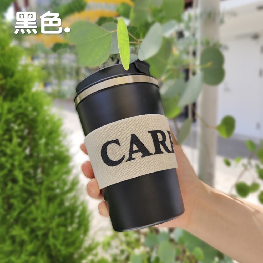 【實體店+發票】陶瓷內膽輕奢保溫杯 高顏值咖啡隨行杯 送禮 科技鍍膜好清洗 送禮-規格圖11