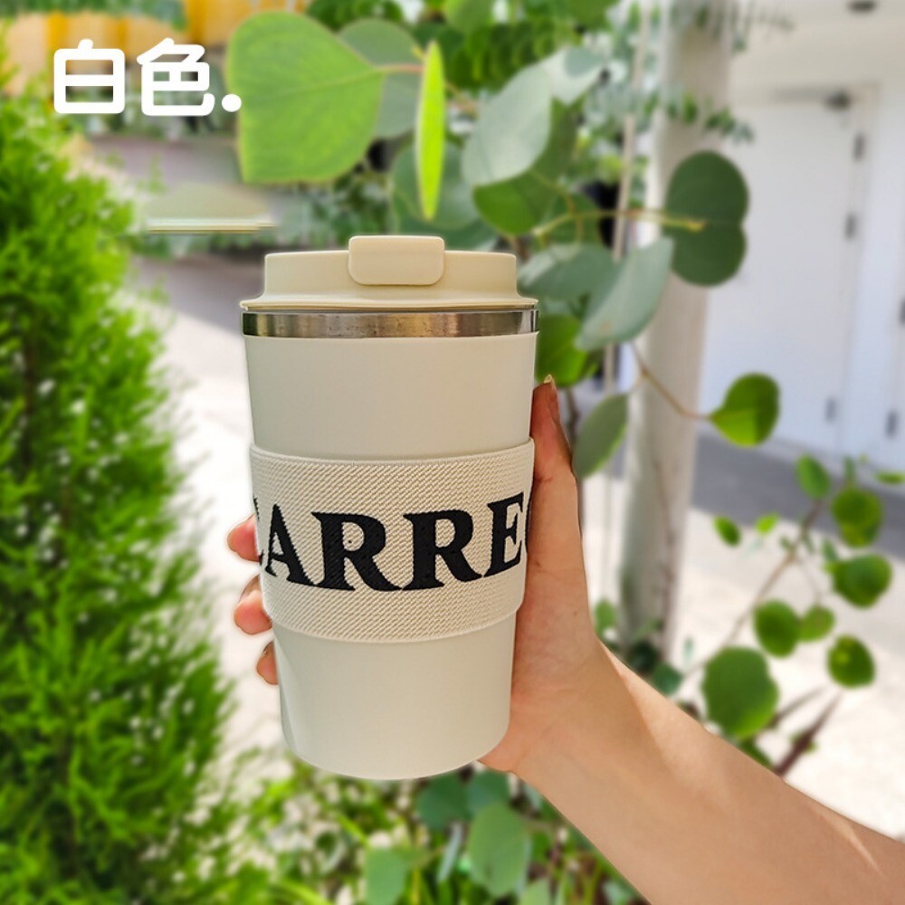 【實體店+發票】陶瓷內膽輕奢保溫杯 高顏值咖啡隨行杯 送禮 科技鍍膜好清洗 送禮-規格圖11