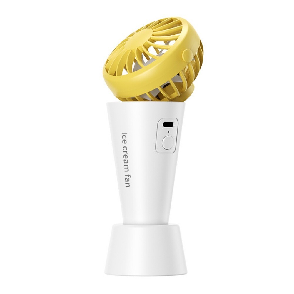 【實體店+發票】冰淇淋四合一隨身風扇 USB充電 桌面風扇 夾腰風扇 掛脖風扇 手持小風扇 2023新款 送禮-規格圖11