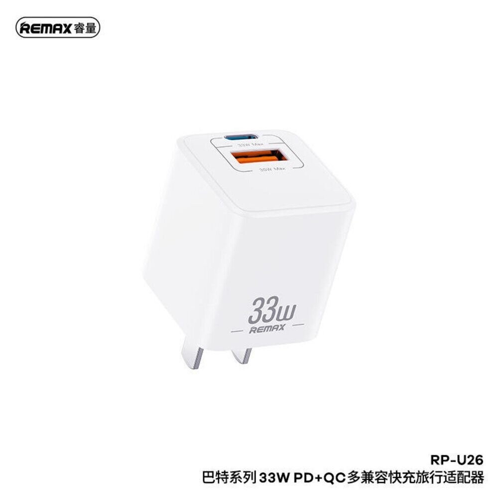 【實體門市】33W迷你快速充電器 旅行手機充電器 USB+TypeC雙口充電器 PD100W一對三充電線-細節圖11